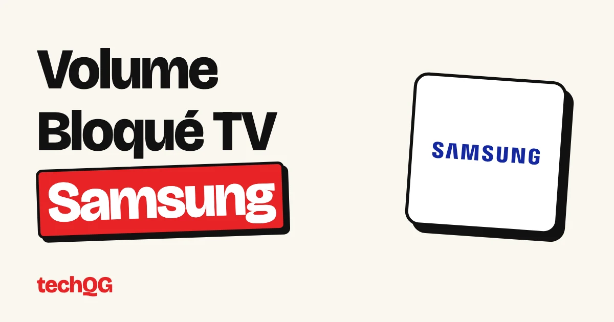 Volume Bloqué TV Samsung