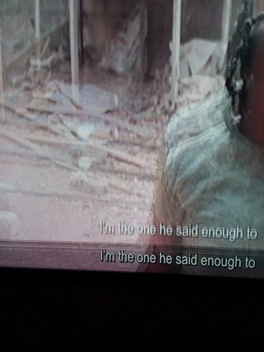Image double sur l'écran du TV