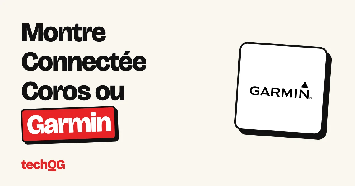 Montre Connectée Coros ou Garmin