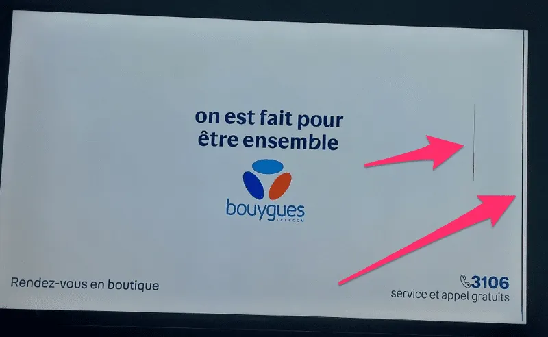 tv ligne horizentale
