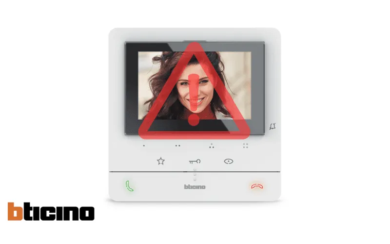 Problème visiophone Bticino