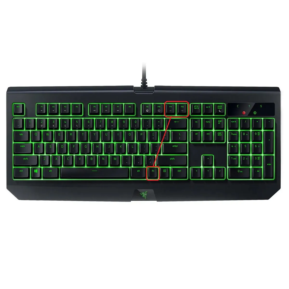 Comment allumer clavier Razer