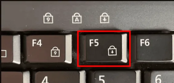 Clavier cadenas F5