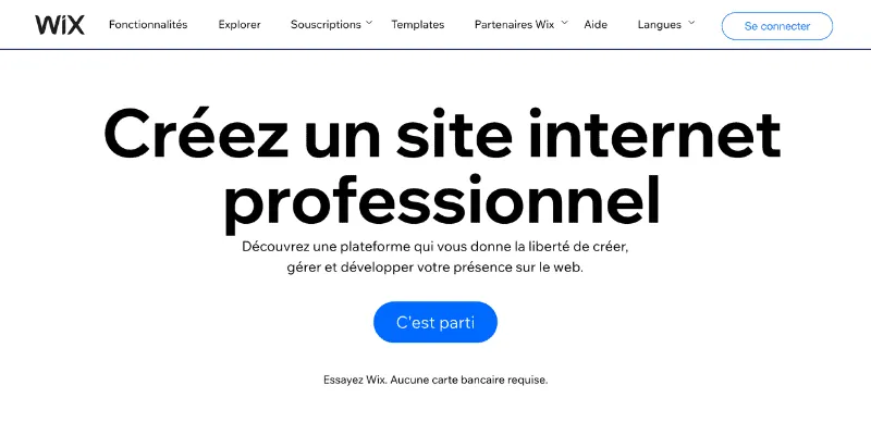 wix e-commerce