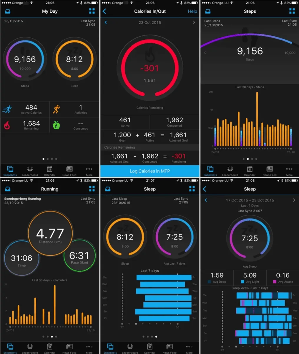 interface garmin