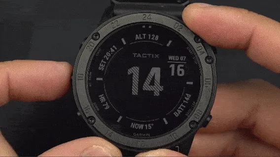 Changer unité montre garmin