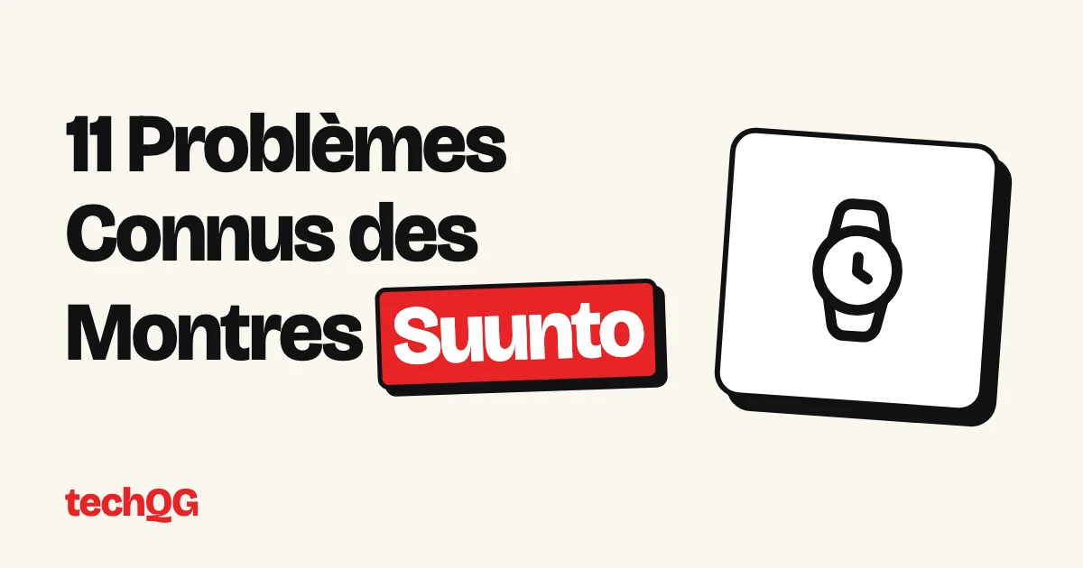 11 Problèmes Connus des Montres Suunto