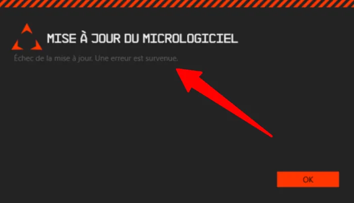 Problème Mise à Jour Astro A50