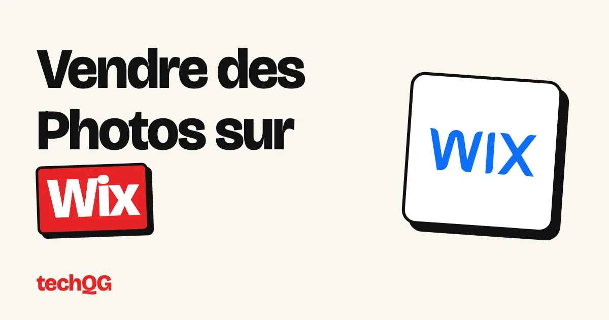 Vendre des Photos sur Wix
