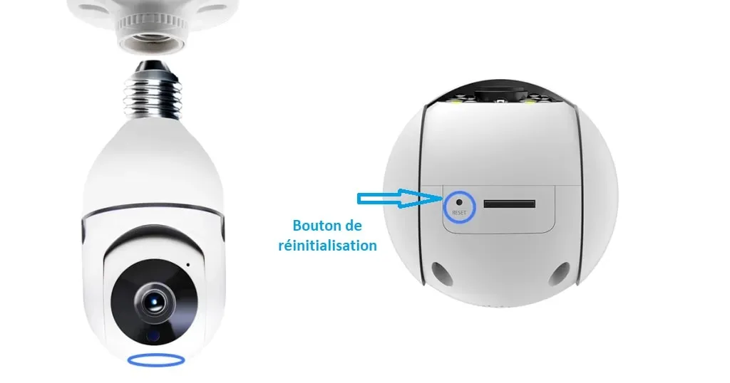 bouton de réintialisation YCC365
