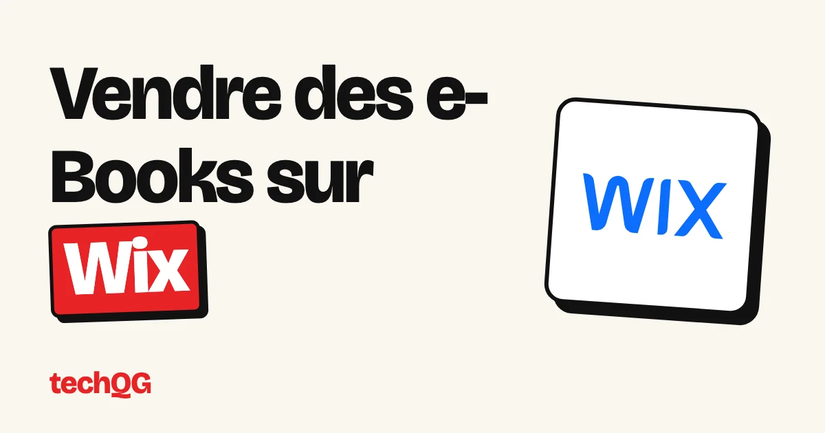 Vendre des e-Books sur Wix