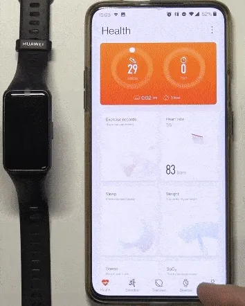Comment paramétrer une mande connectée huawei band