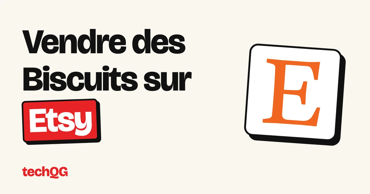 Vendre des Biscuits sur Etsy