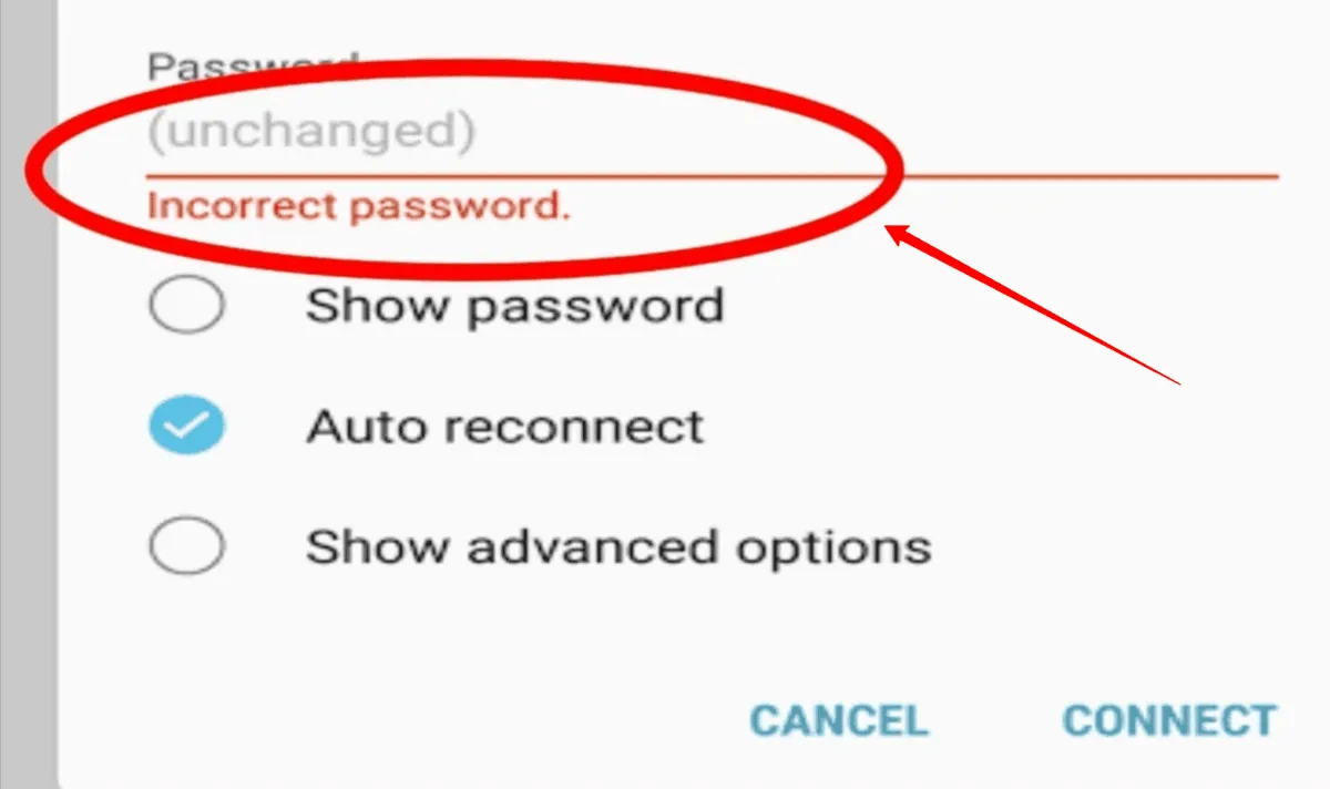 Problème mot de passe wifi logicom