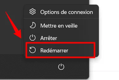 comment redémarrer votre PC