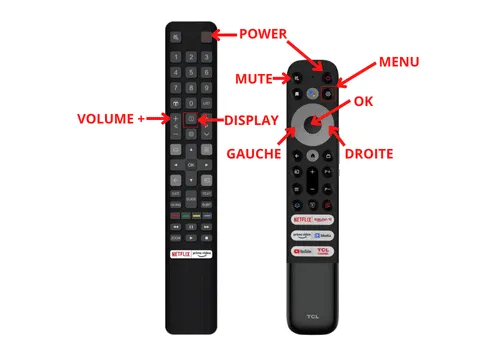 télécommande TV TCL