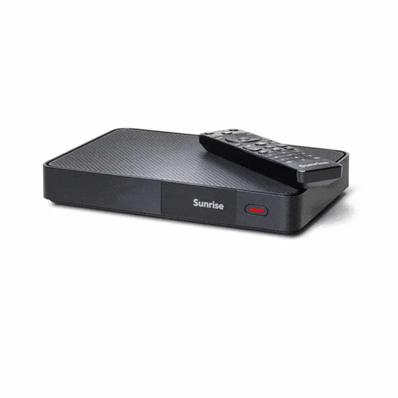 box UPC clignote rouge