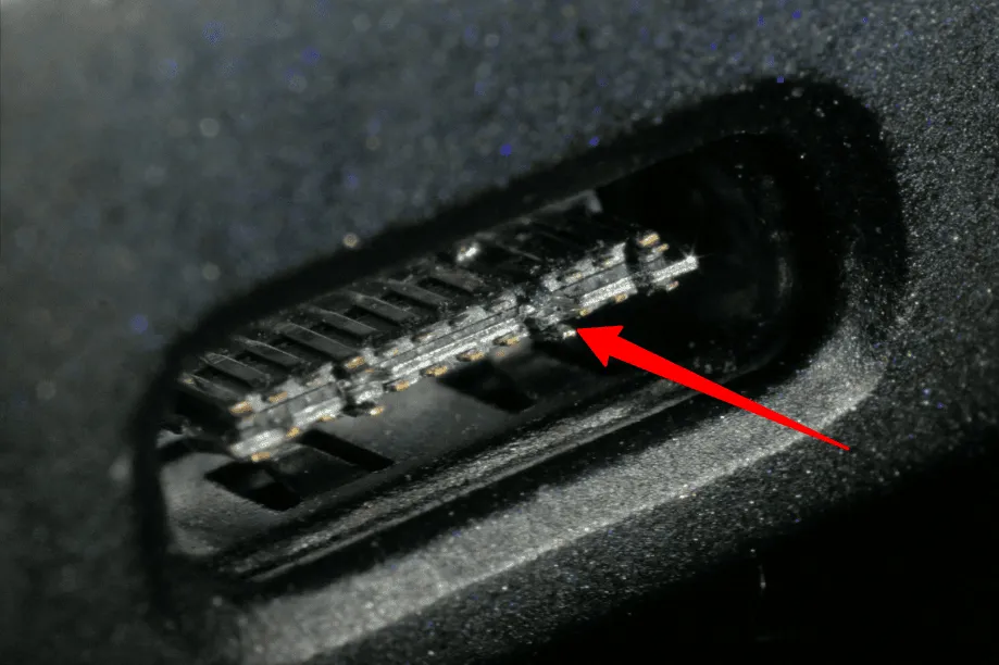 Port Xiaomi USB abimé