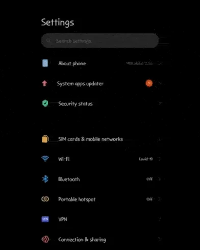 Comment changer bouton navigation Xiaomi