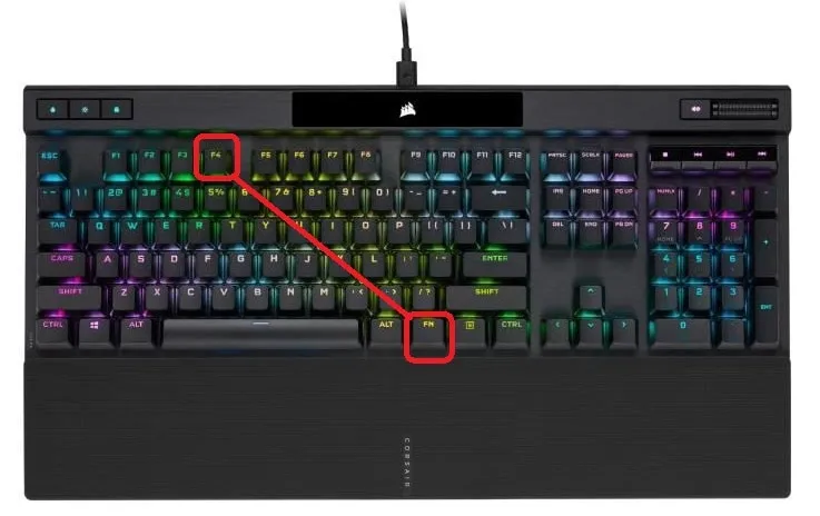 Comment réinitialiser clavier Corsair