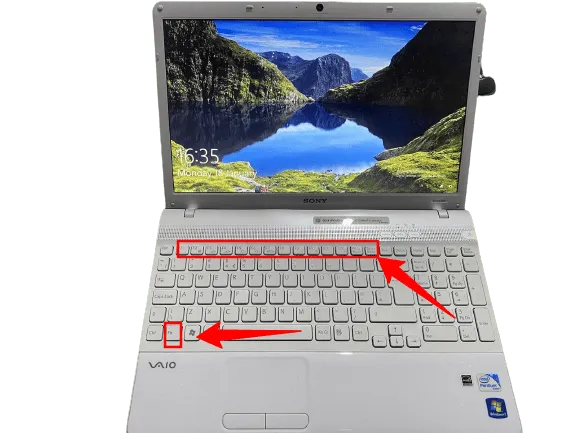 comment déverouiller clavier Sony Vaio